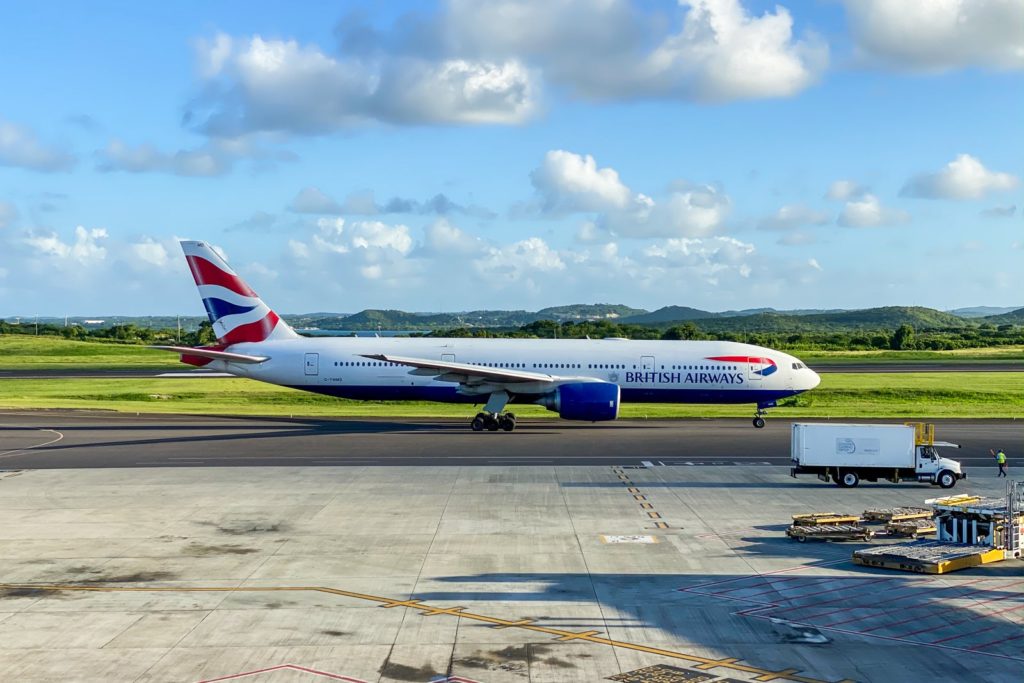 British Airways in Antigua and Barbuda