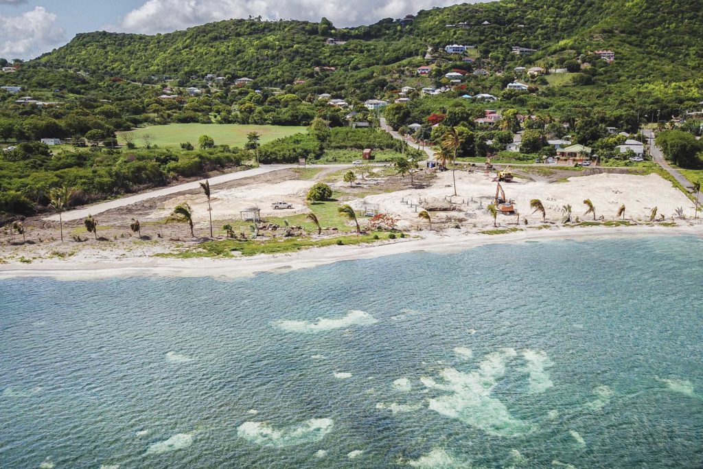 The Beach Houses, Construction Update - Cistern for show villa