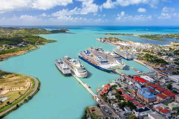 5 Cruise ships in St_ John`s Harbour (1)